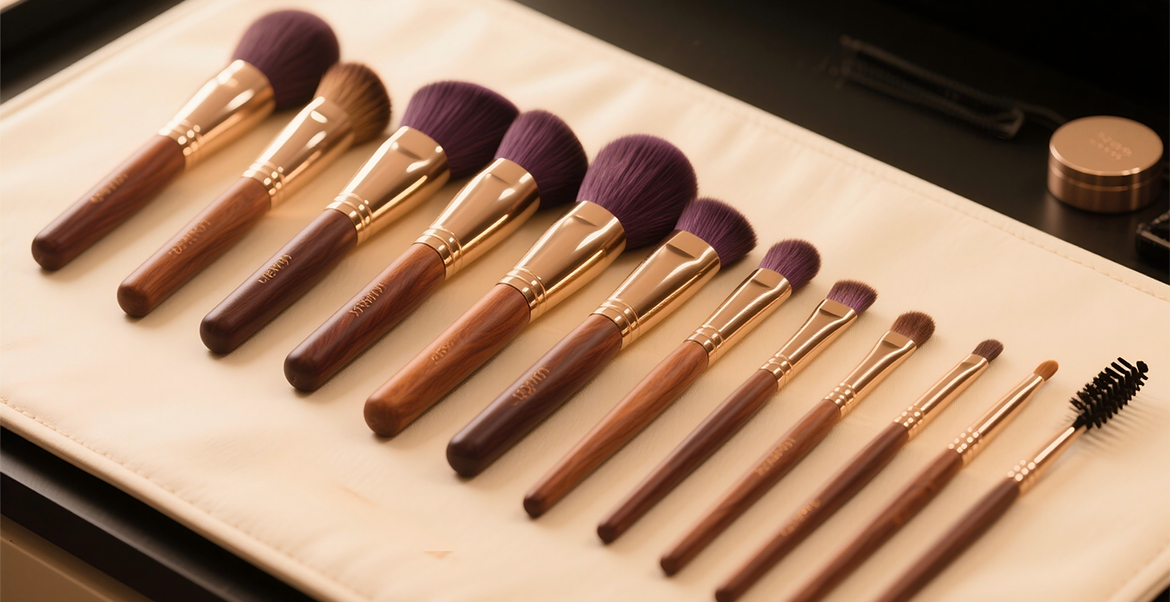 Estructura de las brochas de maquillaje: lo que realmente buscan los profesionales