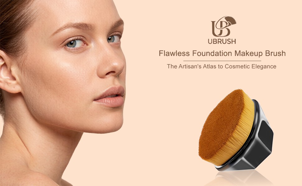 Brocha de maquillaje para base