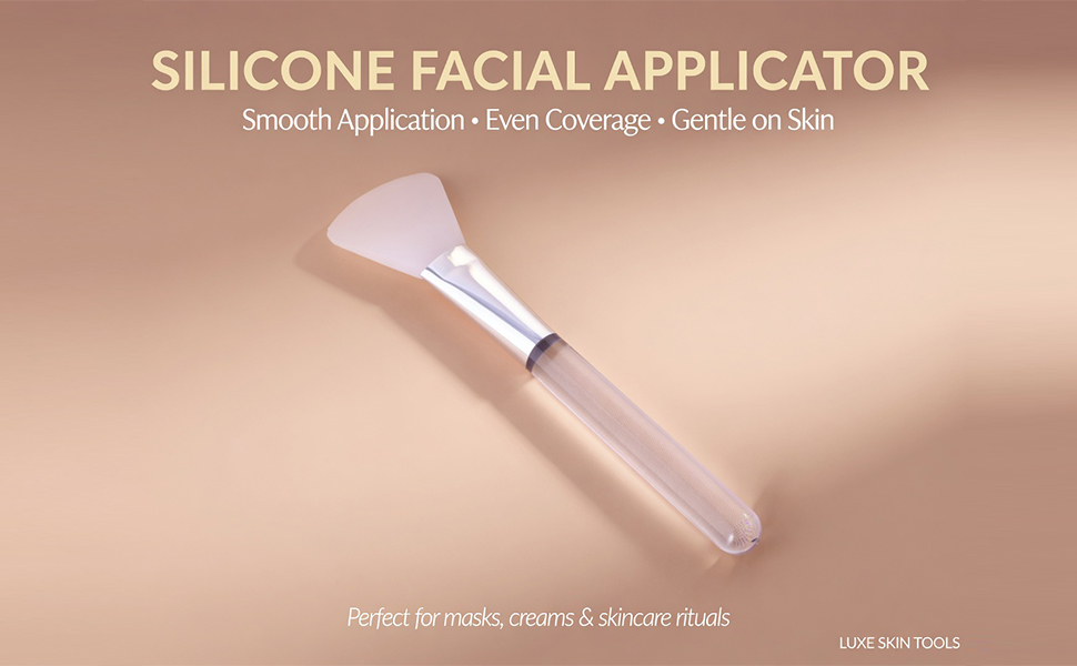 Cepillo de mascarilla facial de silicona